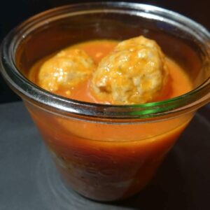Boulettes de porc sauce tomate
