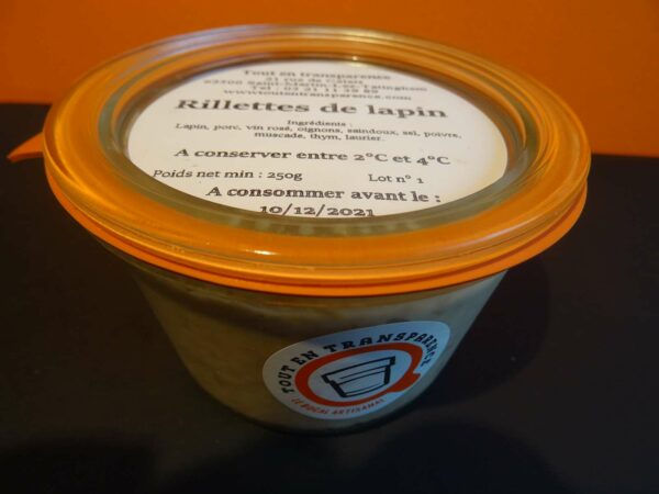 Rillettes de lapin